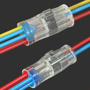 

Single Hard Wire Detachable Fast Connector 1 to 2 Solar Conductor Terminal Block Cable Connector Universal BV Wire Connectors
