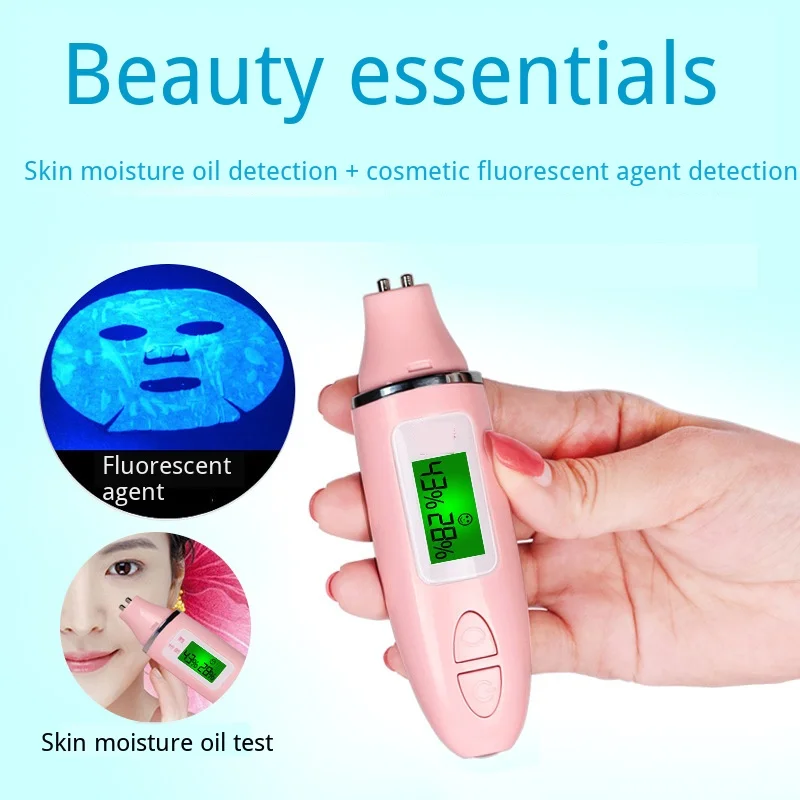  New Multifunctional Facial Analyzer LCD Digital Face Skin Moisture Meter Skin Diagnosis Skin Care T