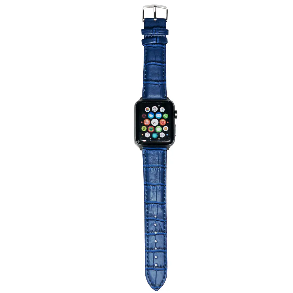 7 цветов коммерческий кожаный ремешок Apple Watch для iWatch 42/44 мм 38/40 мм ремешок для Apple Watch серии 5/4/3/2/1