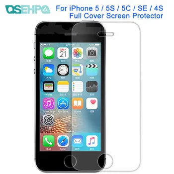 

9D Protective Glass on the For iPhone 5S 5 5C SE Tempered Screen Protector Glass For Apple iPhone 5S SE 4 Protection Safety Film