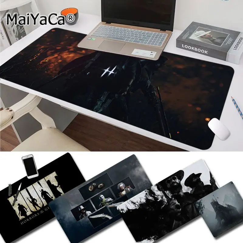

MaiYaCa Beautiful Anime Hunt Showdown Durable Laptop Gaming Mice Mousepad Rubber PC Computer Gaming mousepad