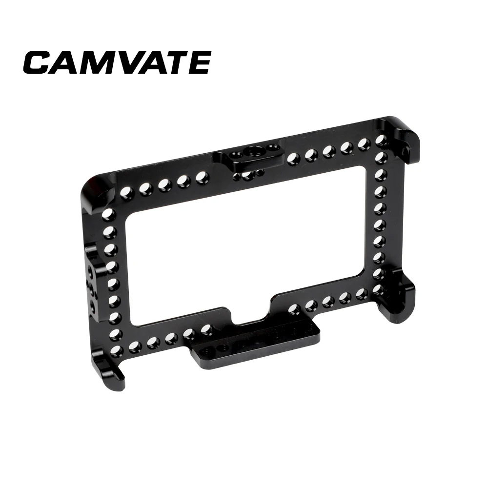CAMVATE монитор клетка кронштейн с 1/4 &quot 20 монтажными отверстиями предназначен для