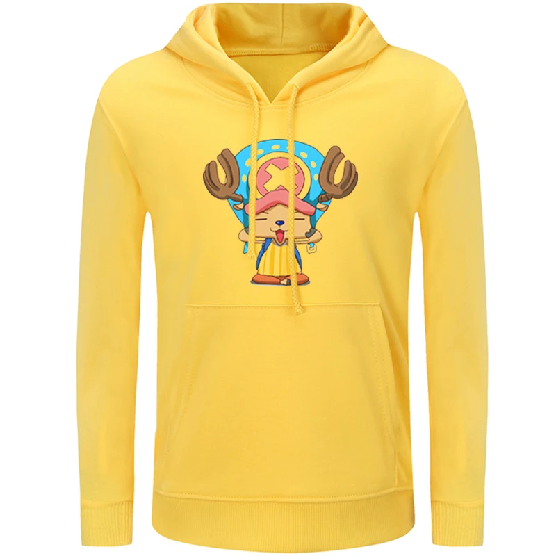 Аниме one piece Tony Chopper Толстовка обезьяна Д. Луффи Зоро Брук Женская графическая Толстовка струны пуловер с капюшоном Рождественский подарок - Цвет: icWM666Y