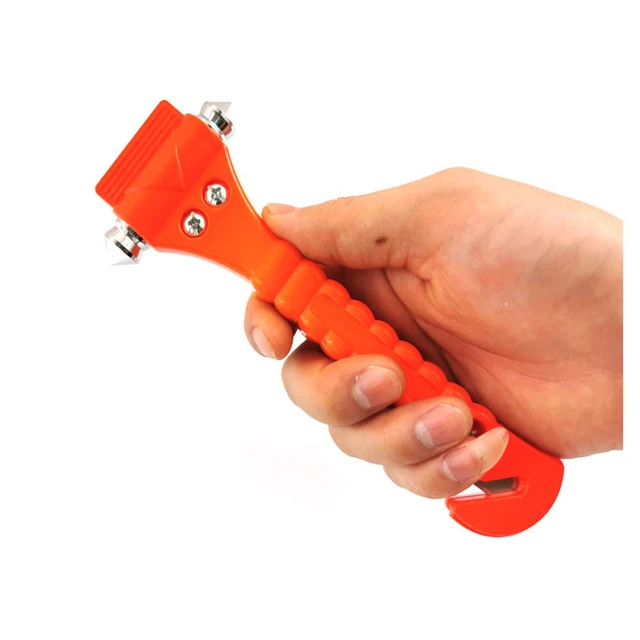 Mini Car Safety Hammer Life Saving Escape Emergency Hammer Seat Belt Cutter  Window Glass Breaker Car Rescue Tool - AliExpress