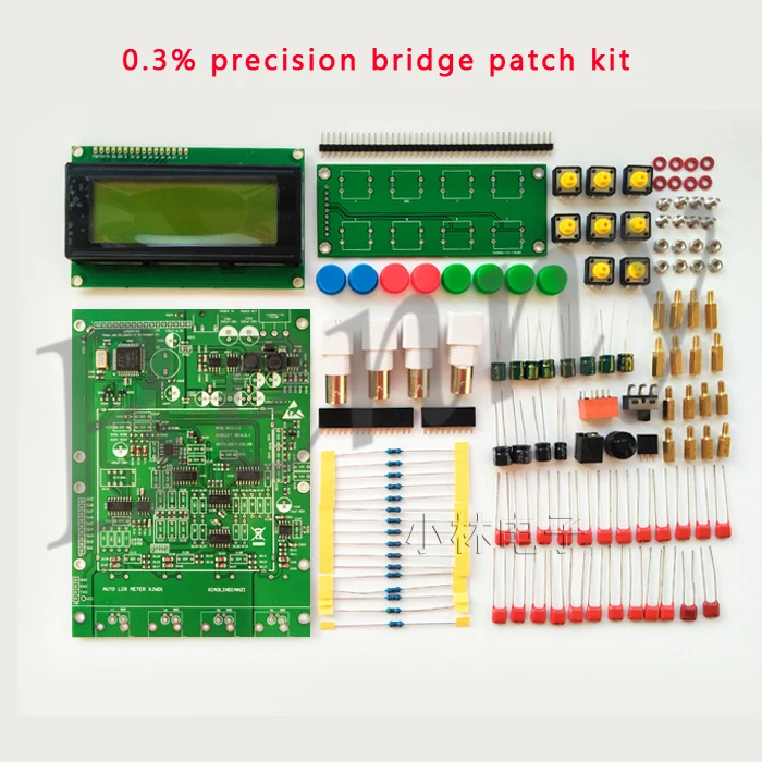 Tablero de puente eléctrico Digital XJW01 0.3% LCR, Kit de bricolaje