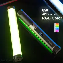 

YC Onion Energy Tube Video LED Stick Handheld Light App Control Photography Studio Adjustable Color Temperature 3200-6200K