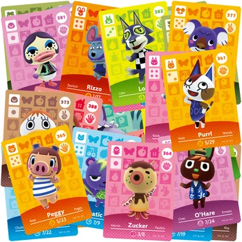 

Funny joy Series 4 (361 to 400) compatible Amiibo Game Card Series Animal Crossing Card Suitable for NS Villager Cames