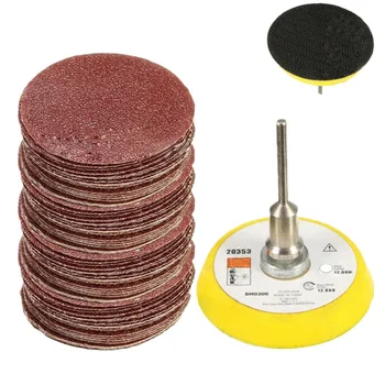 

Grinding Wheel 50mm Sanding Disc Polishing Paper 60/80/120/150/180 Each Grit/10