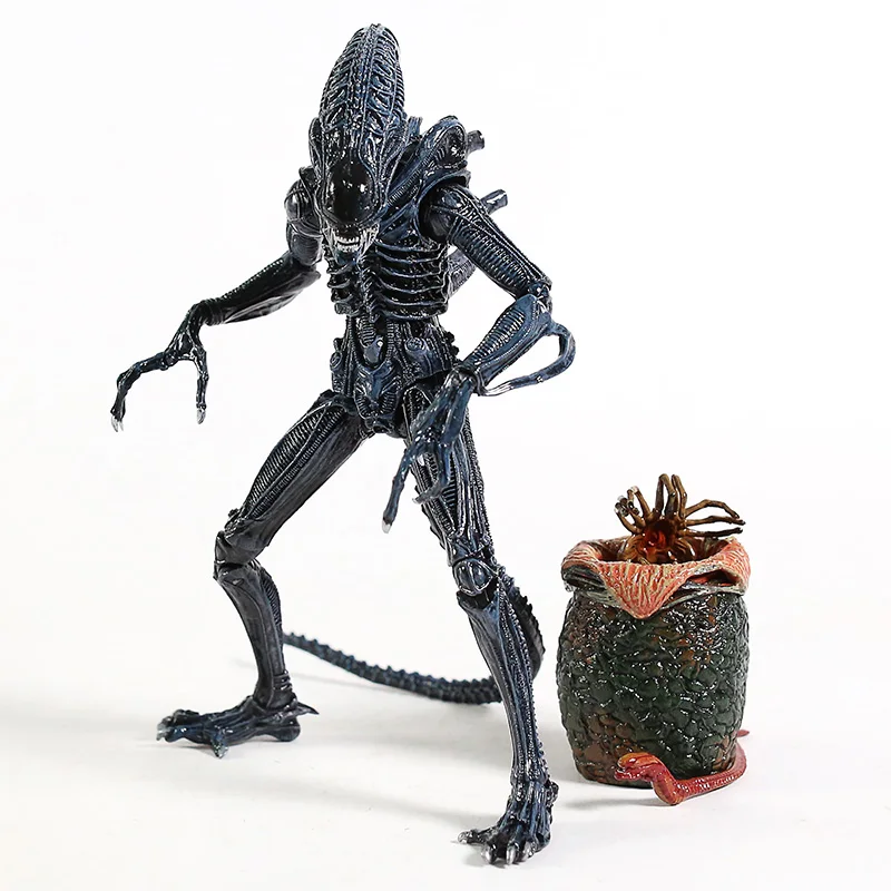 NECA Ultimate пришельцы синий воин и инопланетянин яйцо ПВХ фигурка модель