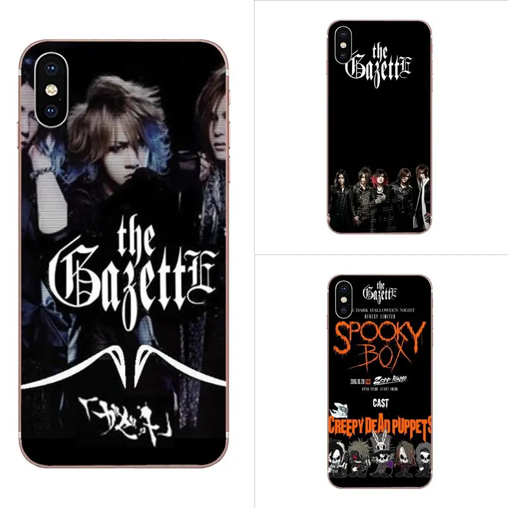 Мягкие чехлы для телефонов из ТПУ визуальный ремешок Gazette Kei Huawei P7 P8 P9 P10 P20 P30 Lite Mini