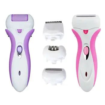 

Portable Epilator Electric Hair Removal Electric Foot Grinder Shaver Removable Head Defeatherer With Light Charge Indicator