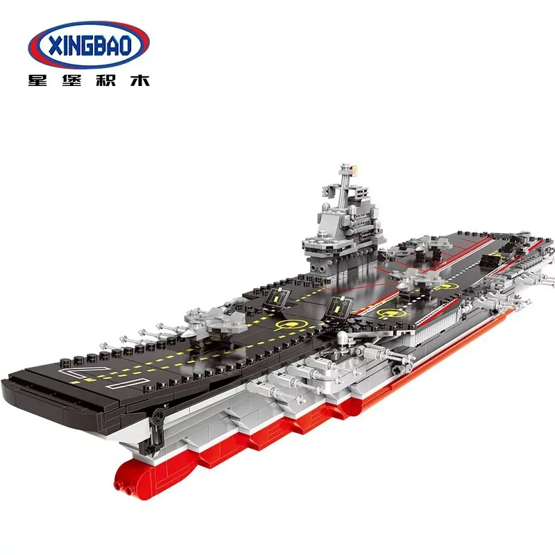 

XINGBAO Xb06020 Military Series China Aircraft Carrier Spell Children Assembled Toys Small Particles Building