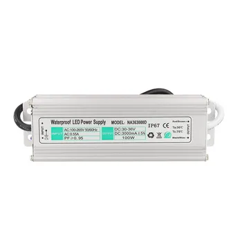 

LEDLUX CC7100 Led Driver DC waterproof IP67 3000mA 30-36VDC 100W constant current power supply