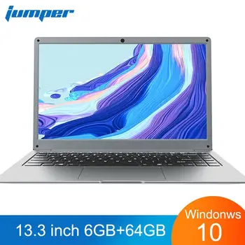 Billig Jumper High Definition Screen Tragbare Dual Core Laptop Ultra-dünne 13,3 Zoll 1920*1080 IPS Bildschirm Win 10 Syetm EZbook X3