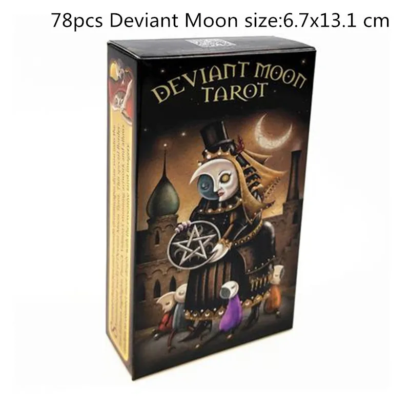 Горячая 9 видов стилей Полный английский чтение Fate Lenormand Oracle карты таинственные Фортуны Таро карты игра для гадания Fate Card - Цвет: Moon G