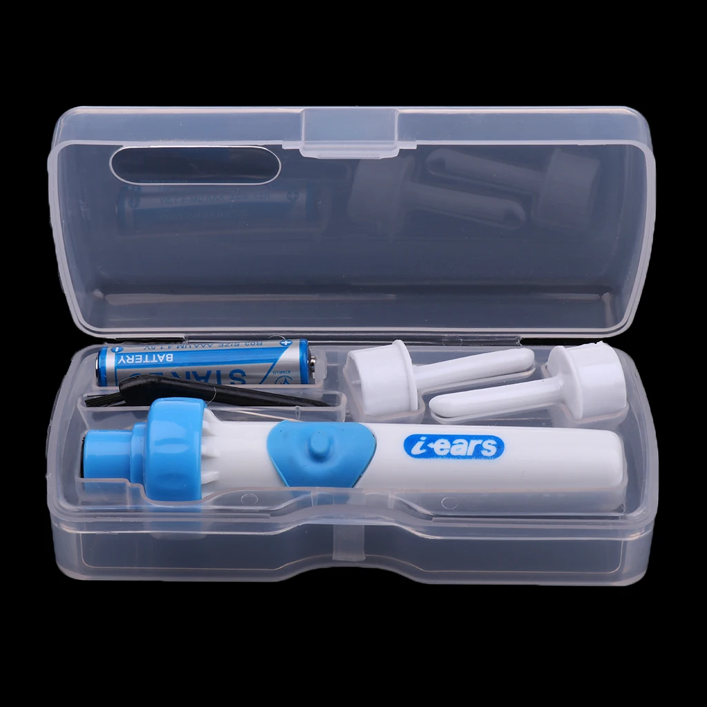 Painless Safety Electric Vacuum Cordless Ear Cleaner Wax Remover Earpick Tools for Women Men
