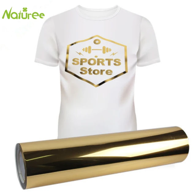 1m/3m/5m/10m Heat Transfer Vinyl Silver Foil Metallic HTV Iron on For  T-Shirt and Other Fabric 25cm/50cm Width - AliExpress