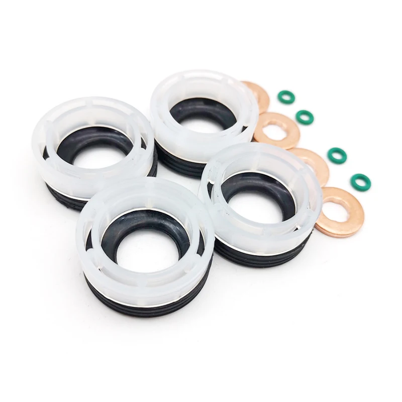 Fuel Injector Seals Washer O Ring Kit For Ford Fiesta Fusion Focus 1.6 TDCi