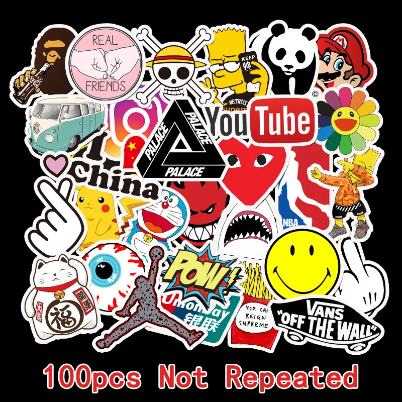 

100 Pcs Custom Stickers Logo Papelaria Sticker For Laptop Decoration Logo Removable Sticker Paper Sticker Logo Label Sticker Stationery Sticker Stickers Scrapbooking TZ041G