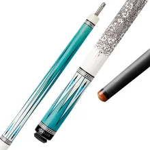 

KONLLEN Carbon Fiber Pool Cue Stick Technology Shaft Embedded 4 Carbon Tubes Butt Billiard Cue Kit Leather Grip 3/8*8 Radial Pin