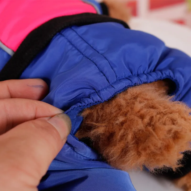 Pet на осень и зиму утепленная куртка для девочек одежда собак теплая 4 брюки с