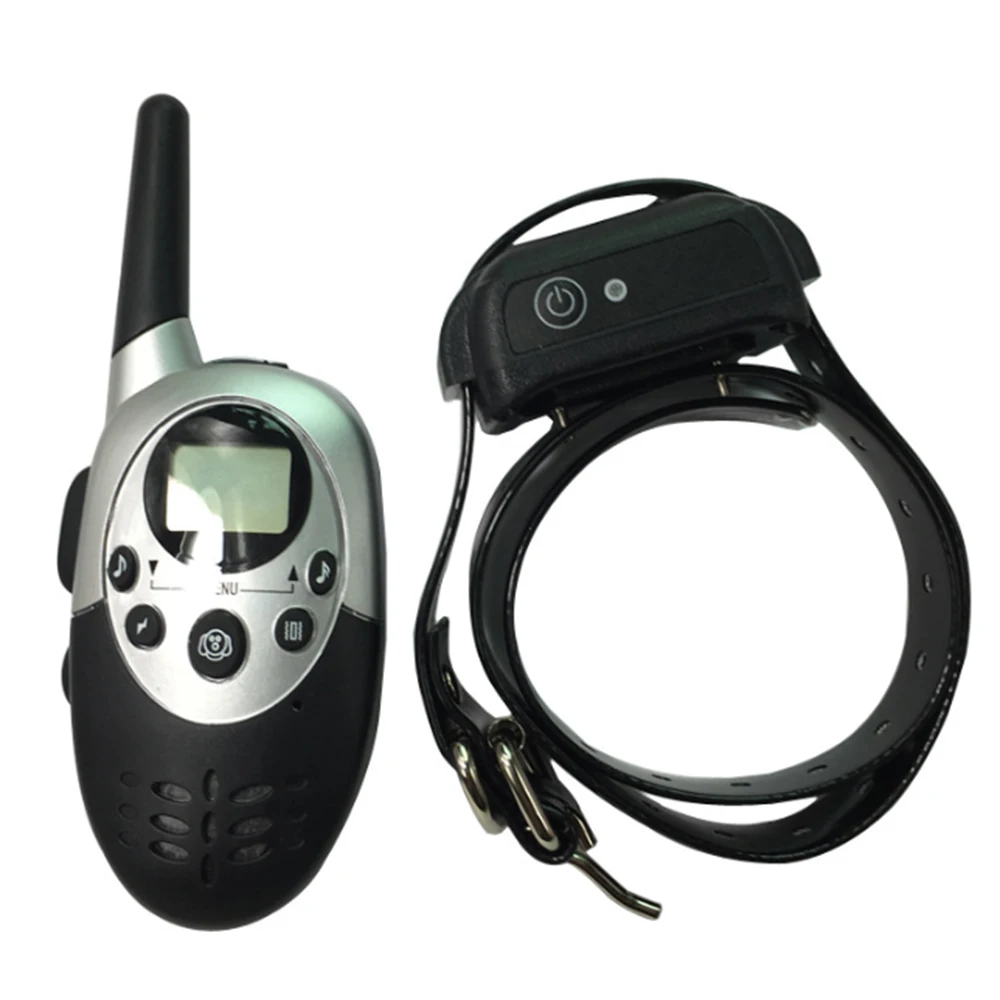 

1000m New Waterproof Rechargeable Anti Barking Dog Training Collar with Remote Control Electric Dog Shocker Collar for Christmas