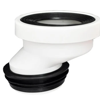 

Change Place Durable Toilet Shifter Drain Pipe Hotel Bathroom Closestool For Drainage Systems Offset Hose Connector Leak Proof