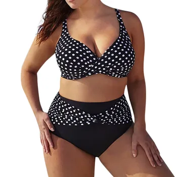 

Women Dots Bikini Sets Swimsuits Swimwear Beach Suit biquinis feminino 2019 monokini bathing suit bikinis mujer maillot de bain