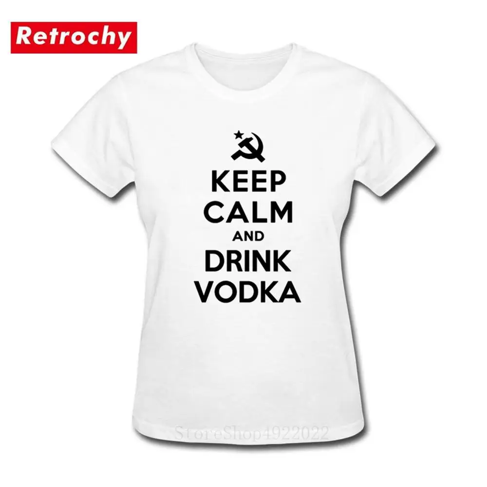 Советский коммунистический футболка со смешным рисунком CCCP с надписью KEEP CALM AND