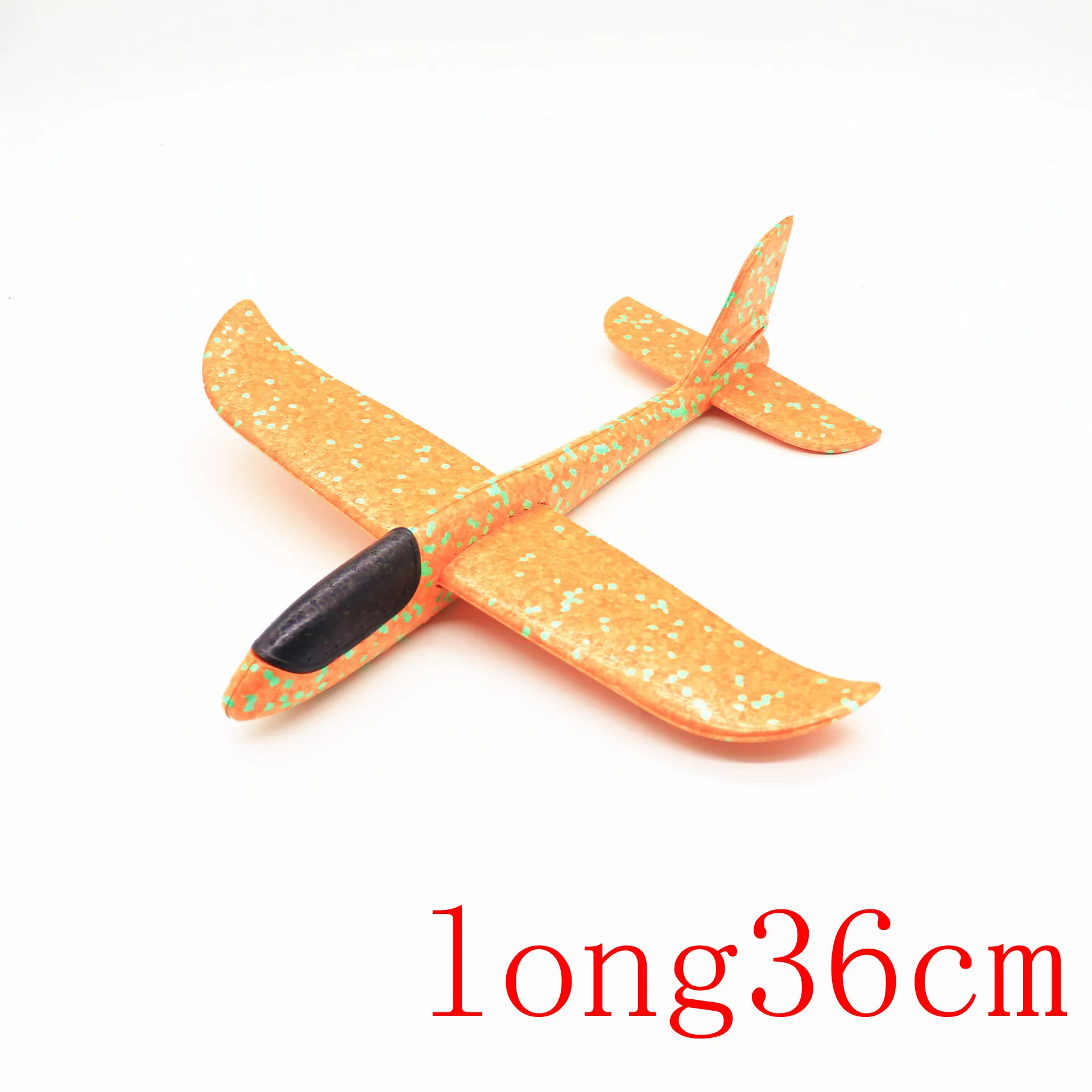 DIY ручной бросок летающий самолет s игрушки для детей пена модель аэроплана вечерние наполнители летающие Plane Самолет игрушки игры - Цвет: Оранжевый