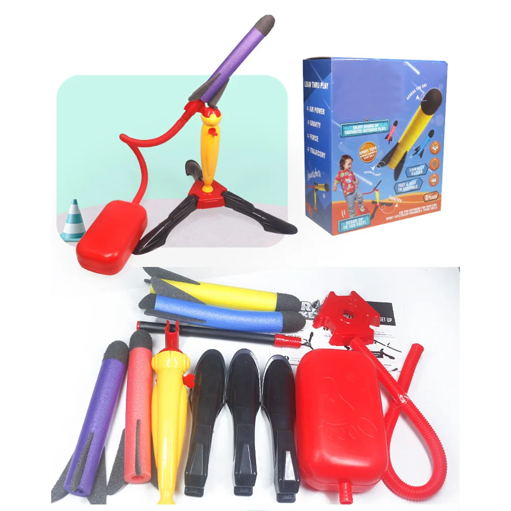 air pump rocket launcher toy