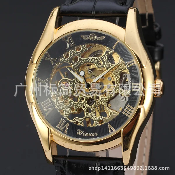 

A Grant from Hot Sales Winner Genuine Product Hollow out Men Analog Watch MEN'S Watch Men's Analog Watch