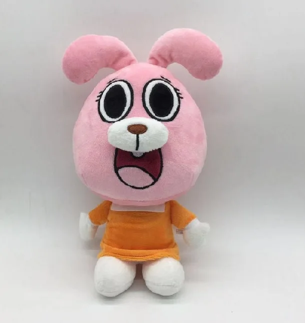 25cm 25 см мультфильм удивительный мир Дарвин Anais плюшевая кукла милый кот кролик мягкая игрушка животные куклы игрушки для детей день рождения Рождественский подарок - Цвет: 25cm
