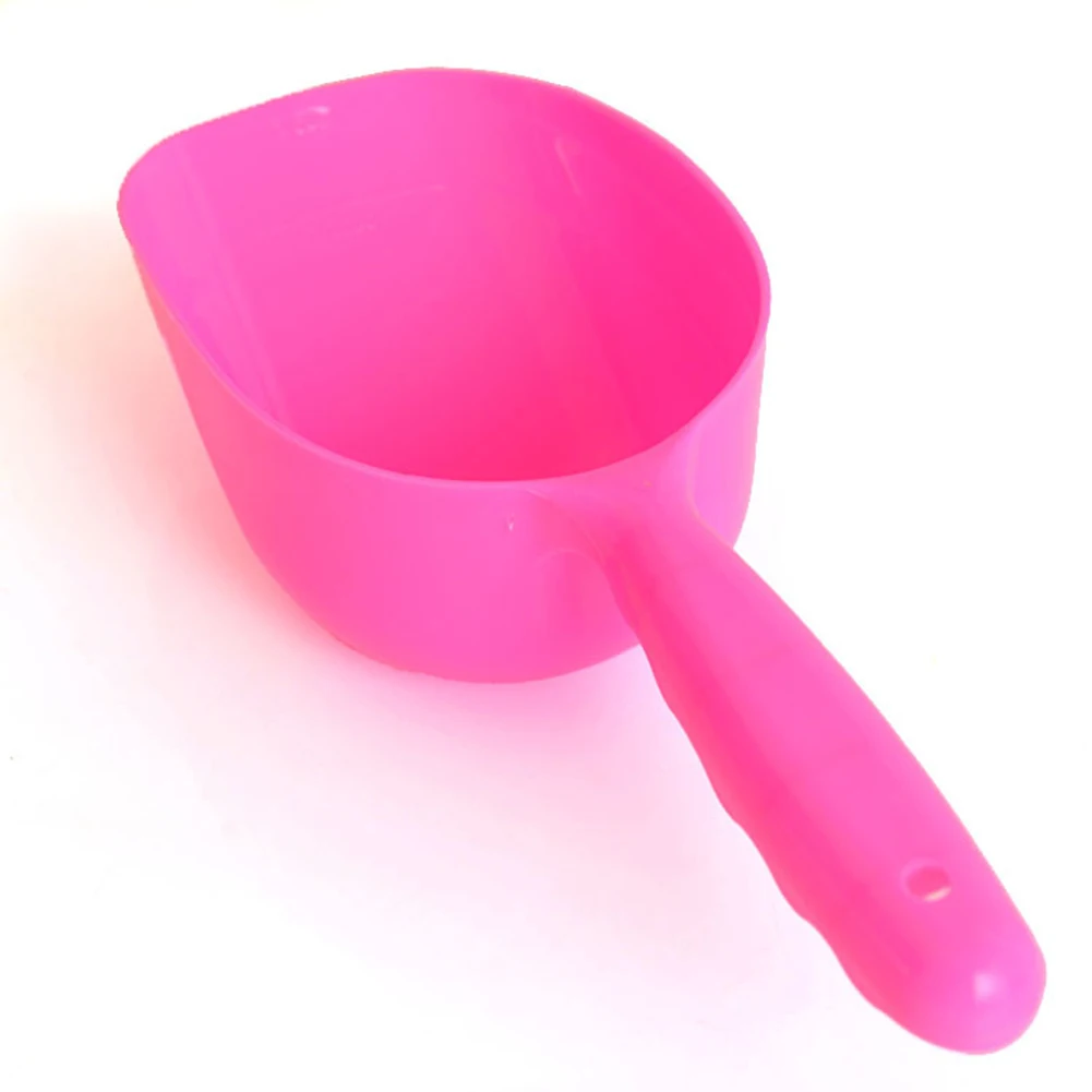 Pet Food Shovel Measuring Spade Plastic Scoop Puppy Cat Dishes Feeding Large Capacity Useful Tool Animal Rabbit Random Color