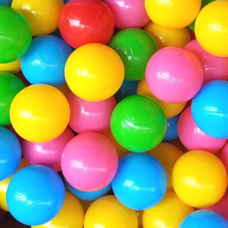 50pcs balls Детская игрушка/25 50 шт./компл. 5,5 см Эко-дружественных мягкой воды в бассейне океанская волна шарики для сухого бассейна в качестве наполнителя, детские игрушки стресс воздушный шарик отдых на открытом воздухе спорта - Цвет: 50pcs balls