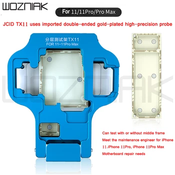 

JC TX11 3in1 Mainboard Function Tester for IPhone11 11Pro Pro MAX Main Board Layered Test No need to remove the middle frame