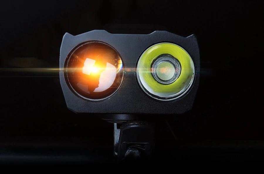 4000mAh Bicycle Flashlight Induction Bike Front Light Set USB Rechargeable Smart Headlight With Horn LED Bike Light+Rear Lamp  (3)