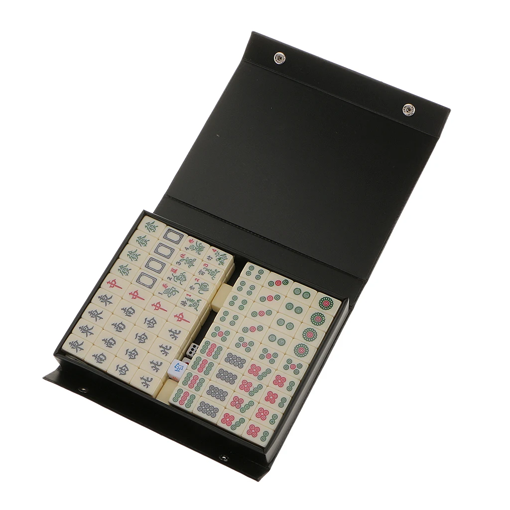 

Mini Mahjong Chinese Traditional Game Gathering Party Game Ivory 20mm ML-023