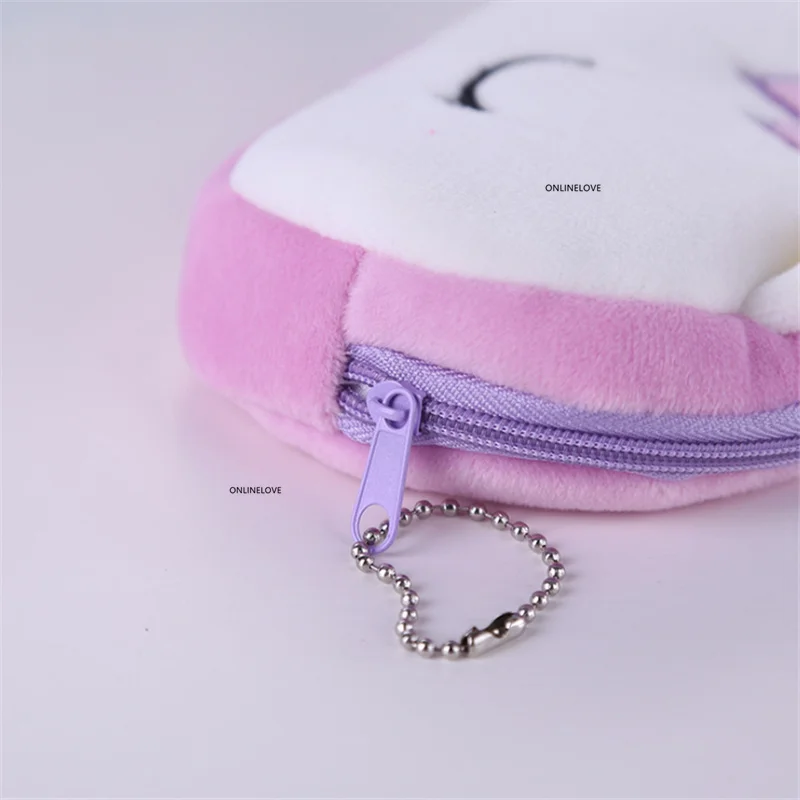 Kid's Coin Bag Case Gift Keychain Lady Girl's Purse Wallet 20cm