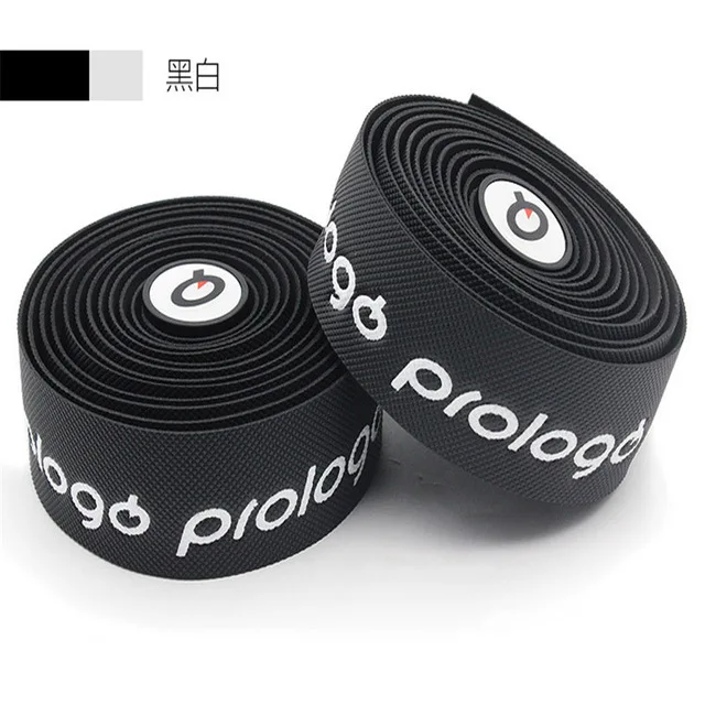 9 цветов 300 см длина Prologo One Touch силиконовый гель издание команда дорожный велосипед руля лента ручка лента велосипедный руль - Цвет: black white