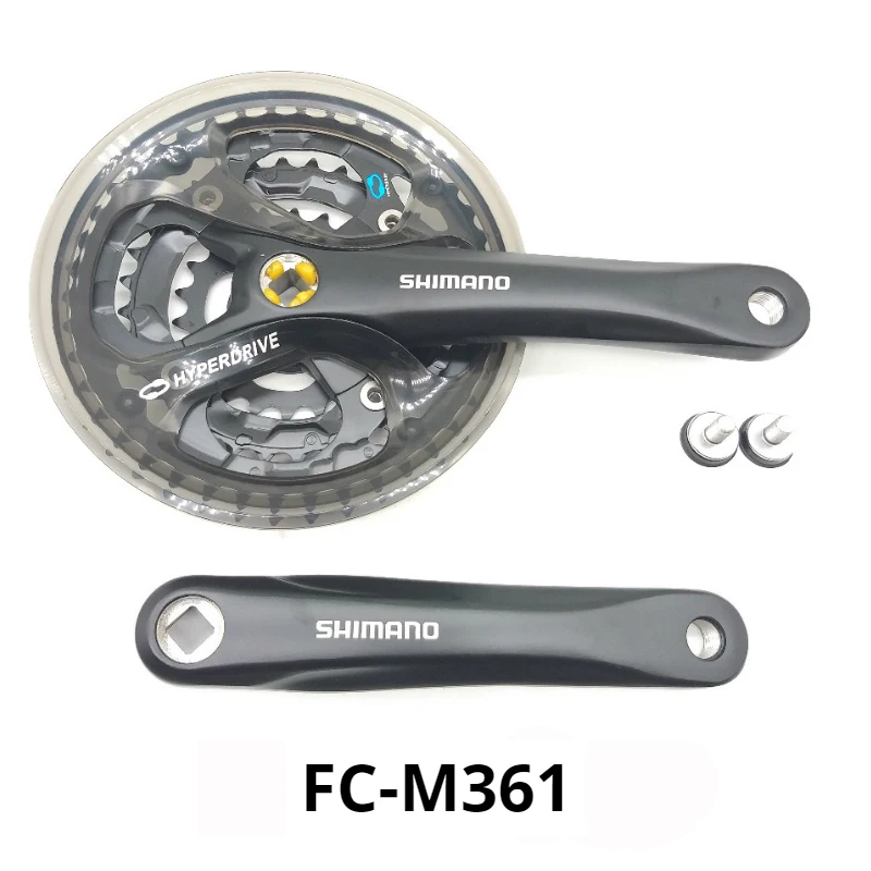 FC-M361-175MM ACERA FC-M361 диаметра окружности болтов(HG, 6, 7, 8, Скорость 3x8 24s рукоятка MTB 42-32-22T 42T 175 мм Звездочка с BB-UN26 LL123 Запчасти для велосипедов - Цвет: FC-M361-175MM
