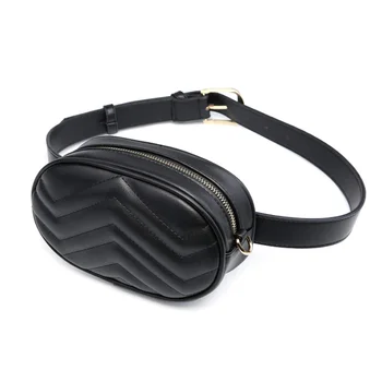 

New Fashion Women Travel Waist Leather Waist Bag Vacation Summer Beach Money Belt Wallet Mini BAG High Quality