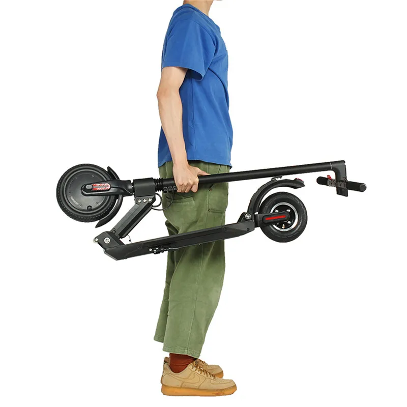 Электрический самокат для взрослых складной Скорость электрический скутер с светодиодный светильник IP54 29 км/ч 120 кг нагрузки 2 колеса скейтборда для электрического велосипеда