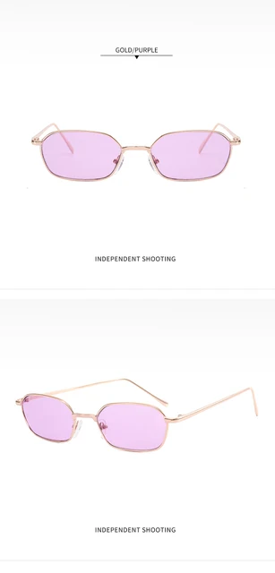 2022 Hot Fashion Brand Designer trend luxury square Metal Women's sunglasses  for women vintage glasses Eyewear Z1364E - AliExpress