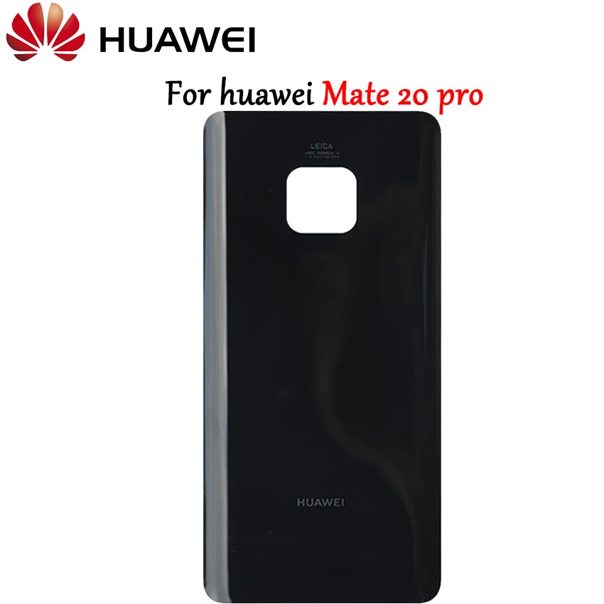 Чехол mate 20 Pro для huawei mate 20 Pro крышка батареи mate 20 Pro Задняя стеклянная панель Задняя Дверь чехол
