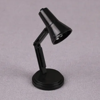 

1:6 Accessories Dolls Mini Ceiling Desktop LED Light Dollhouse Furniture Table Lamp Cute Toys For Kids Lighting Pretend Play