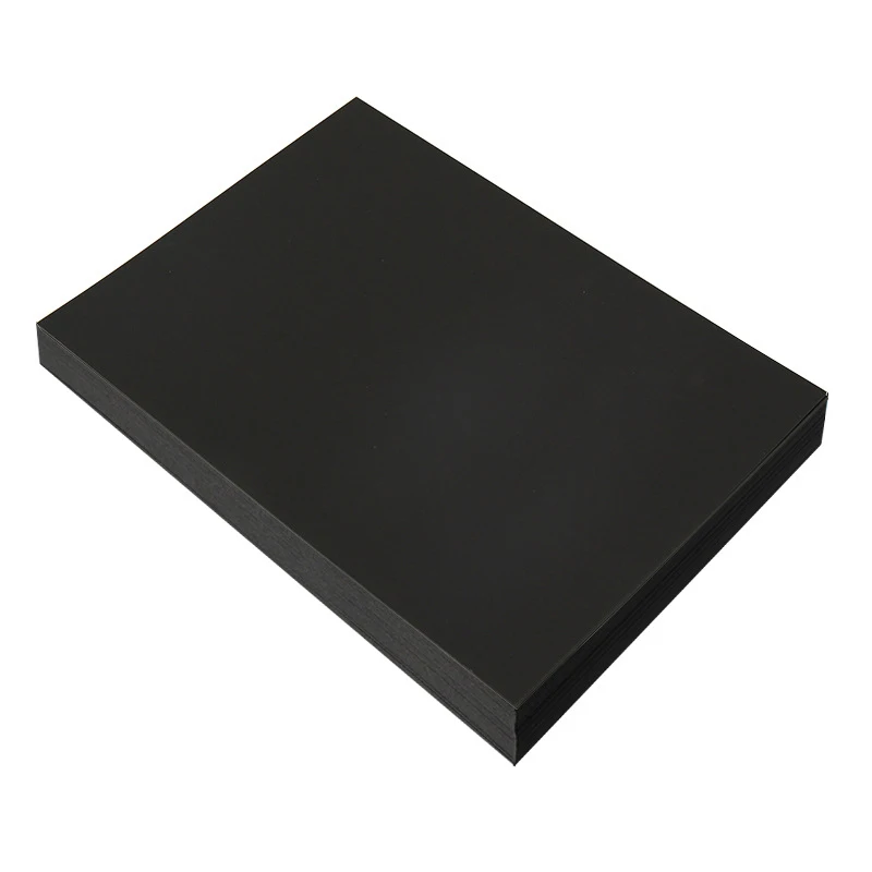50(100)pcs/lot A4 Black Kraft Paper DIY Card Making 70g 80g 110g 150g 180g 220g Craft Paper Thick Paperboard Cardboard printing paper,kraft paper