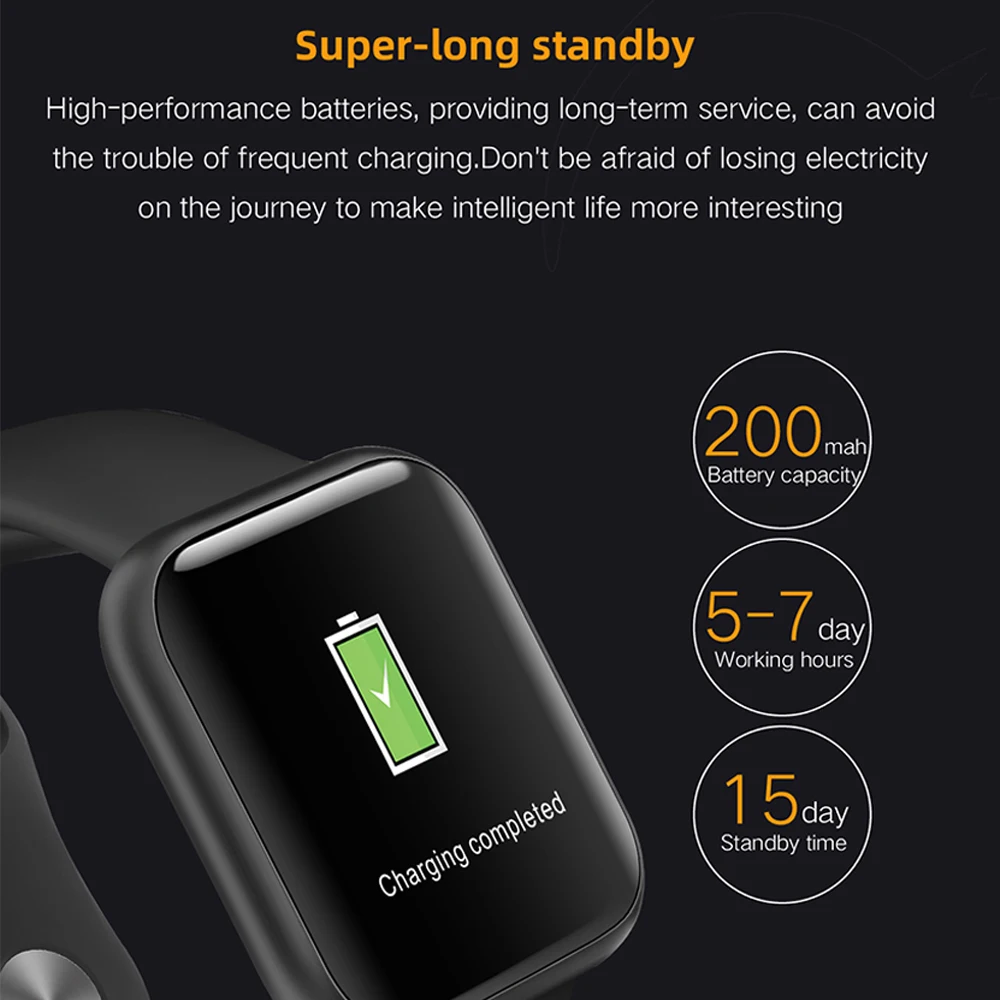 P80 Смарт часы для женщин IP68 Водонепроницаемый Полный сенсорный экран smartwatch монитор сердечного ритма для samsuang xiomi huawe pk watch4 band4