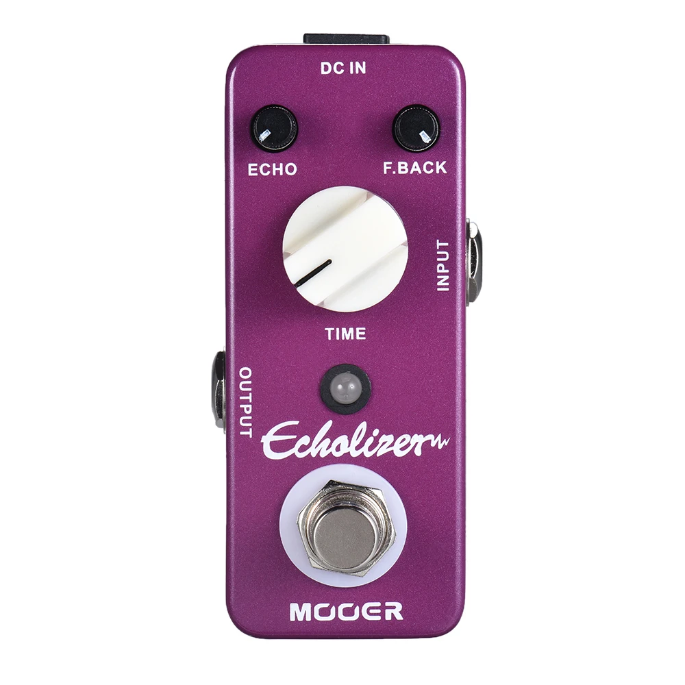 MOOER Echolizer гитарные педали с эффектом Delay True Bypass полностью металлический корпус