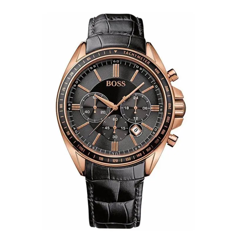 

BOSS Chronograph Leather Strap Driver Sport AAA Watch Top Brand Luxury Men's Wrist Watch - 1513092